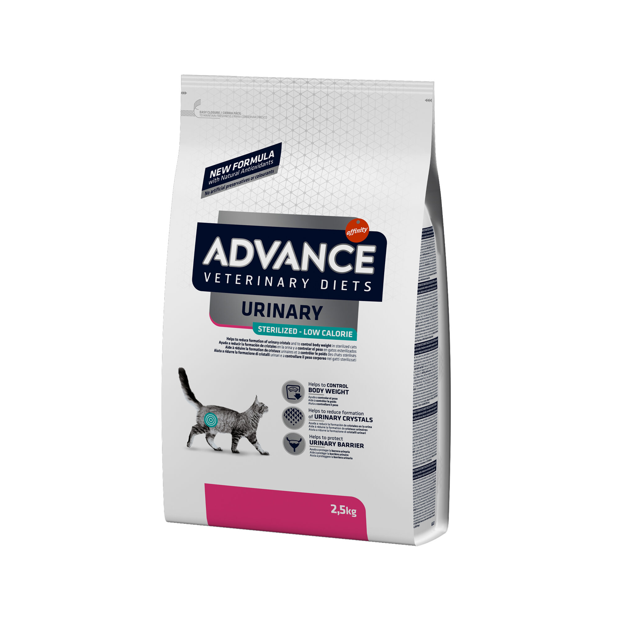 Affinity Advance Vet. Diets Urinary Sterilized Low Calorie Katze – 7,5 kg