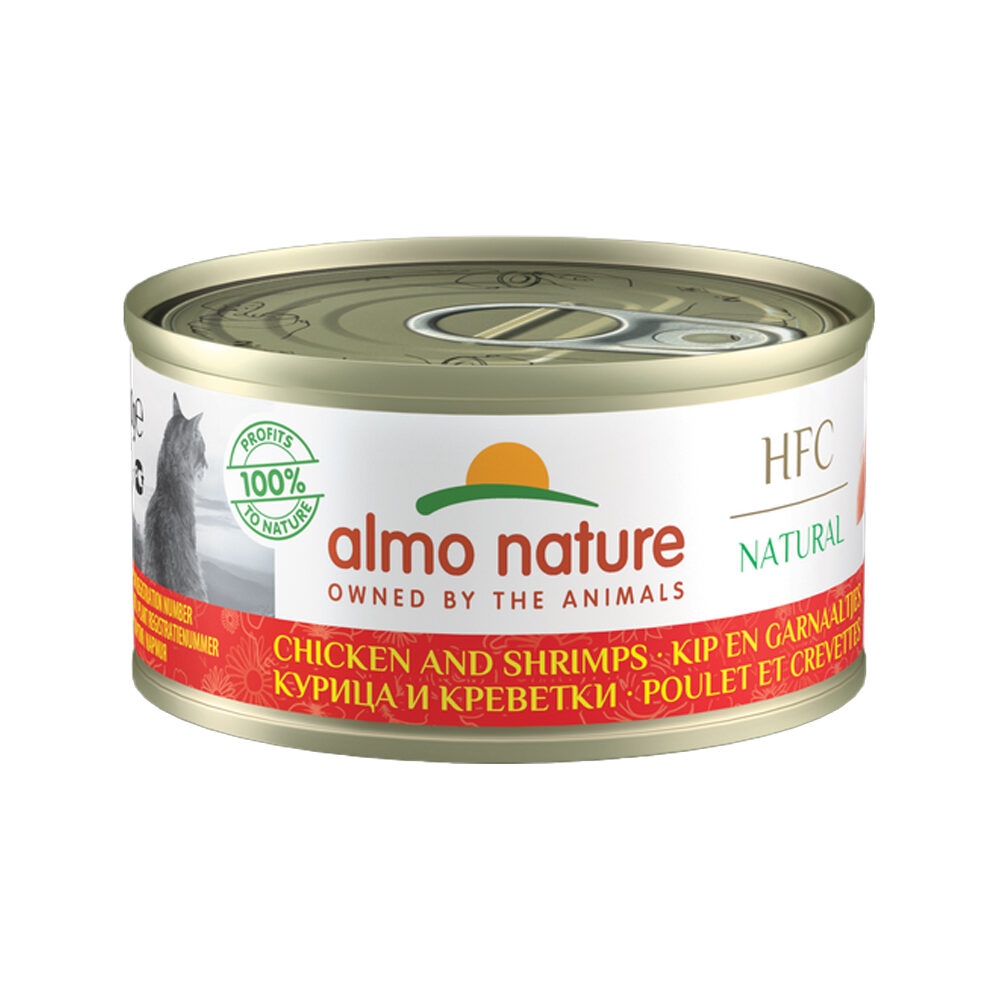 Almo Nature - HFC 70 Natural - Chicken-Shrimp - 24x70g