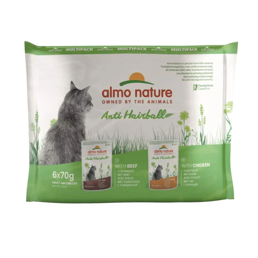 Almo Nature Anti Hairball - Sachet - Nourriture Pour Chats