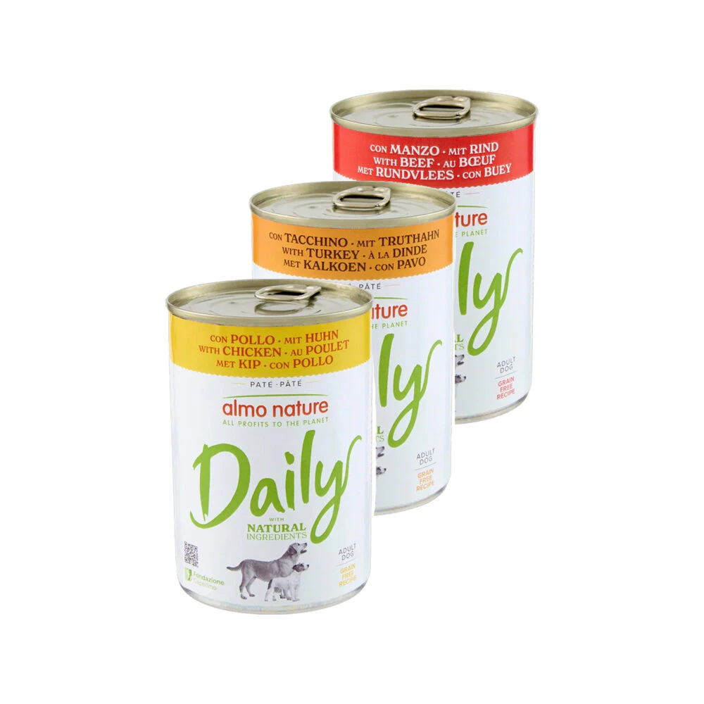 Almo Nature Daily Adult - Boîte - Nourriture Pour Chiens