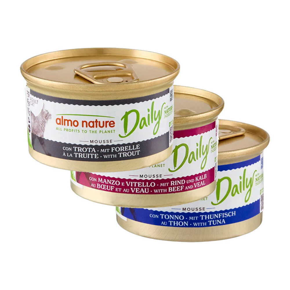 Almo Nature Daily Mousse - Boîte - Nourriture Pour Chats