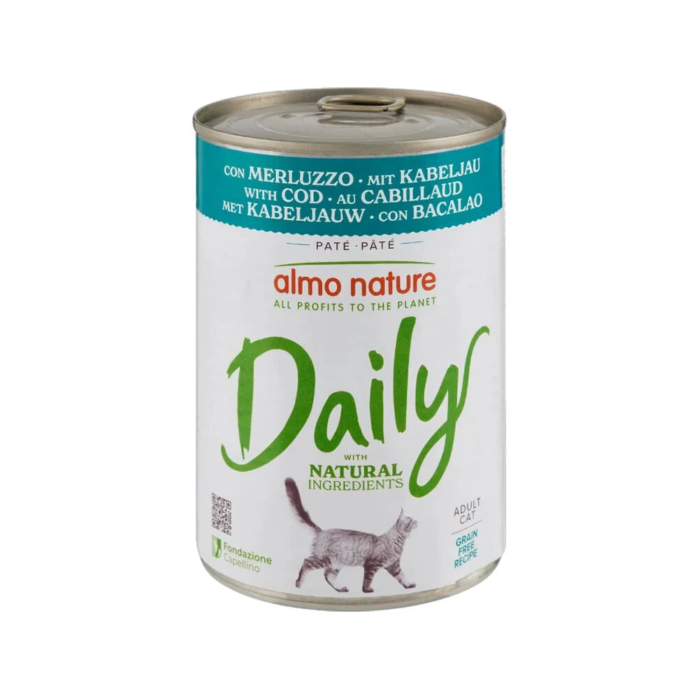 Almo Nature Daily Natural - Boîte - Cabillaud