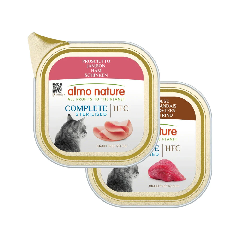 Almo Nature HFC Complete Sterilised - Barquette - Nourriture Pour Chats