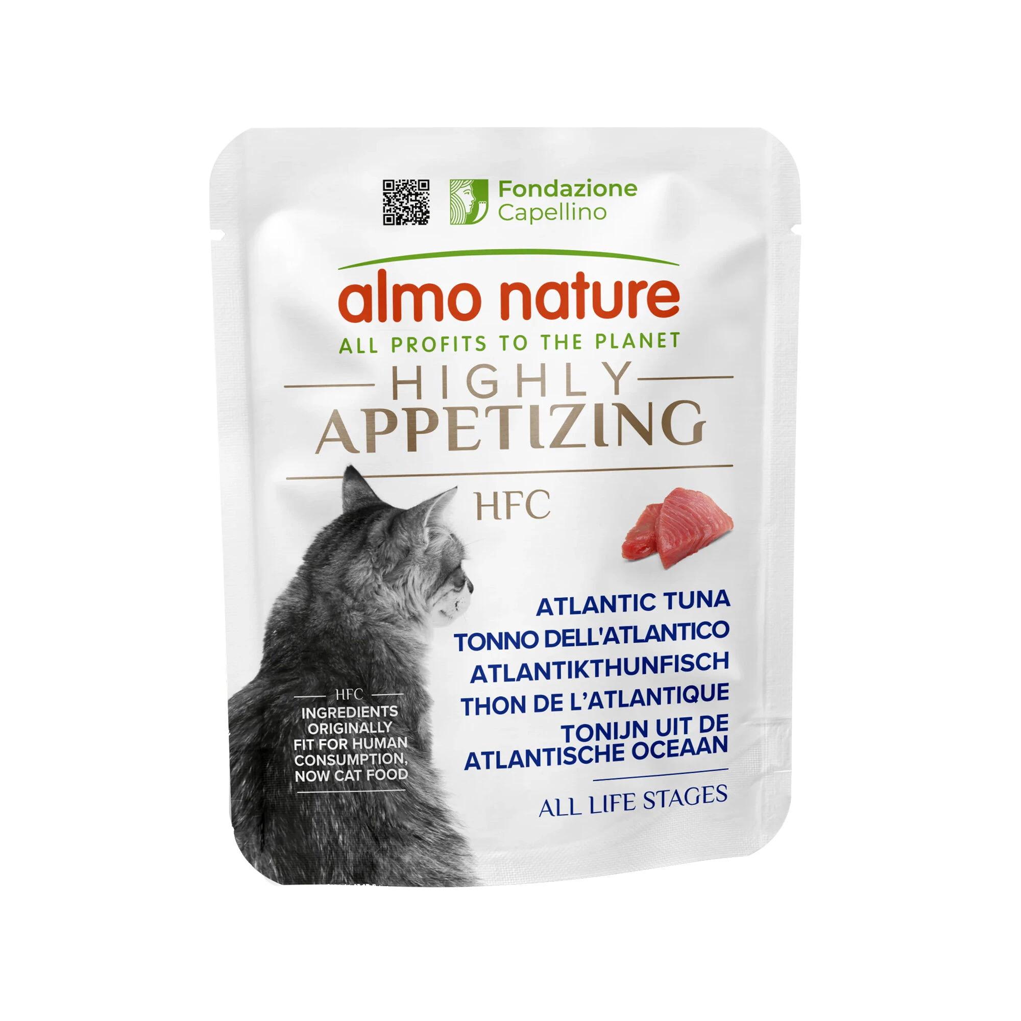 Almo Nature HFC Highly Appetizing Pâtée pour Chat - Thon de l’Atlantique