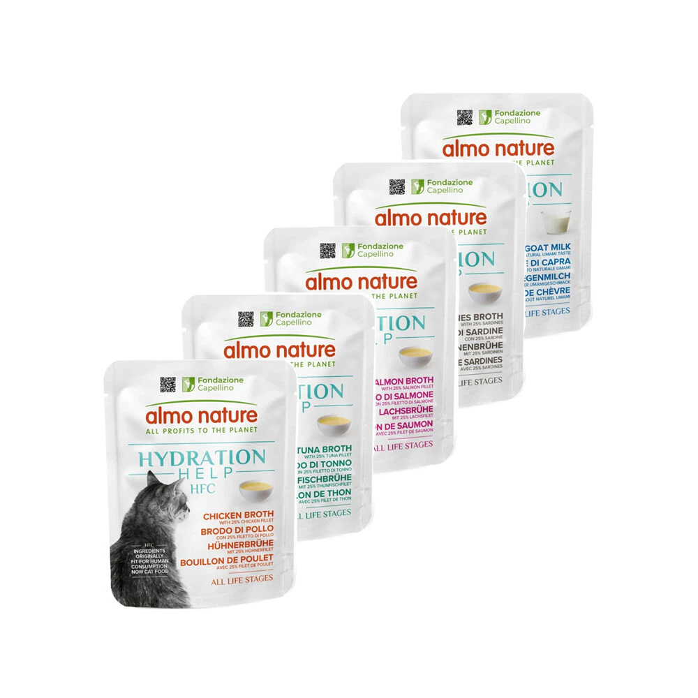 Almo Nature HFC Hydration Help - Maaltijdzakje - Kattenvoer