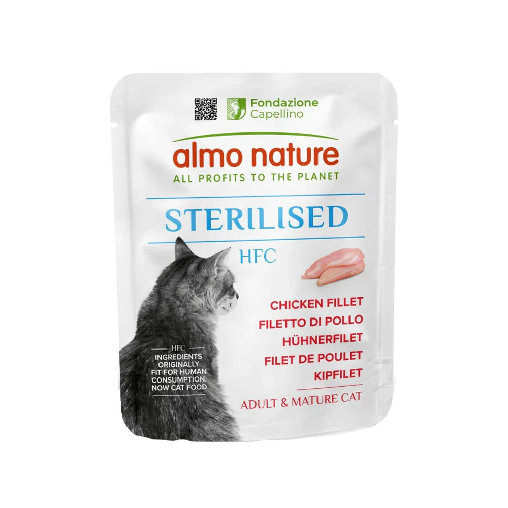 Almo Nature HFC Sterilised - Maaltijdzakje - Kattenvoer