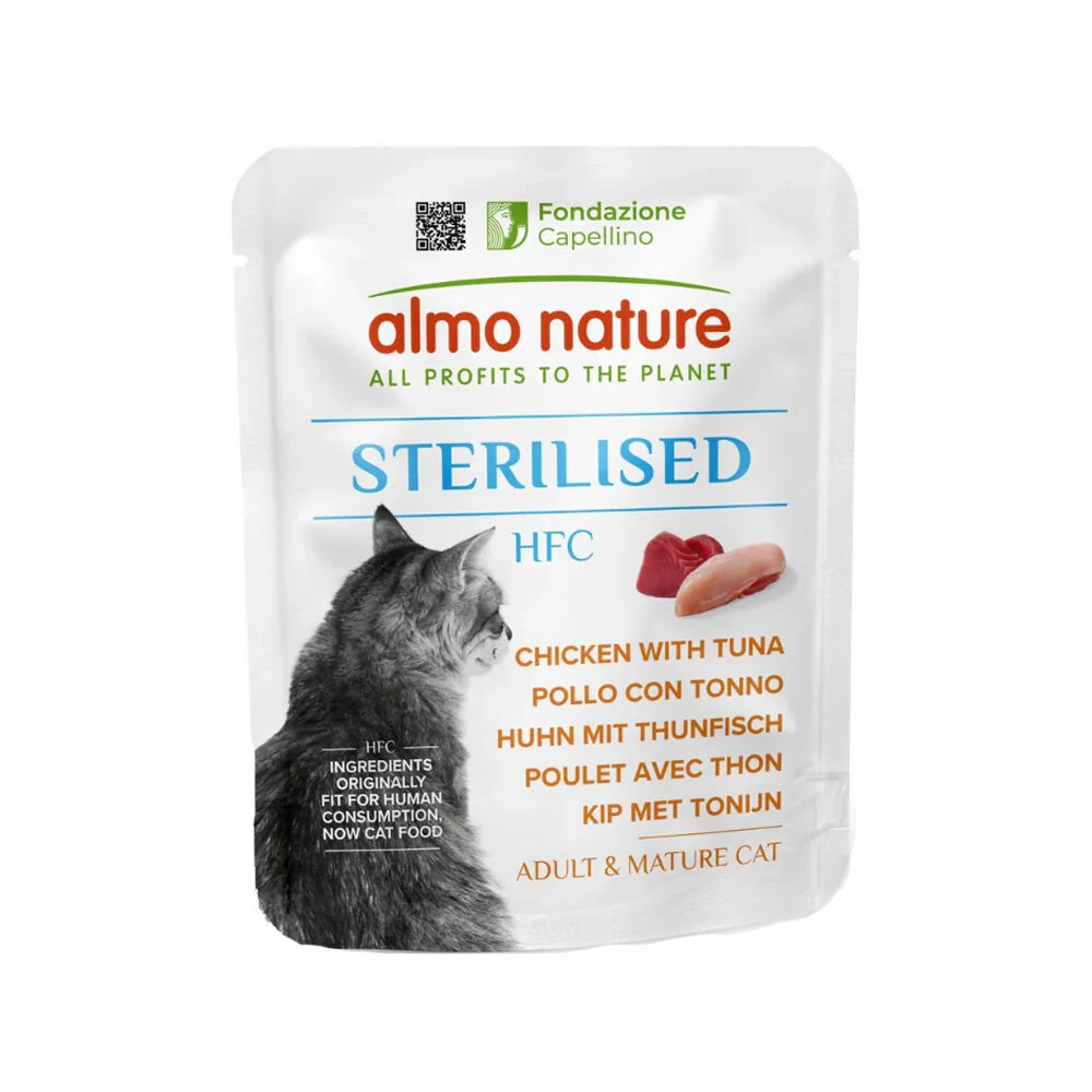 Almo Nature HFC Sterilised - Maaltijdzakje - Kattenvoer