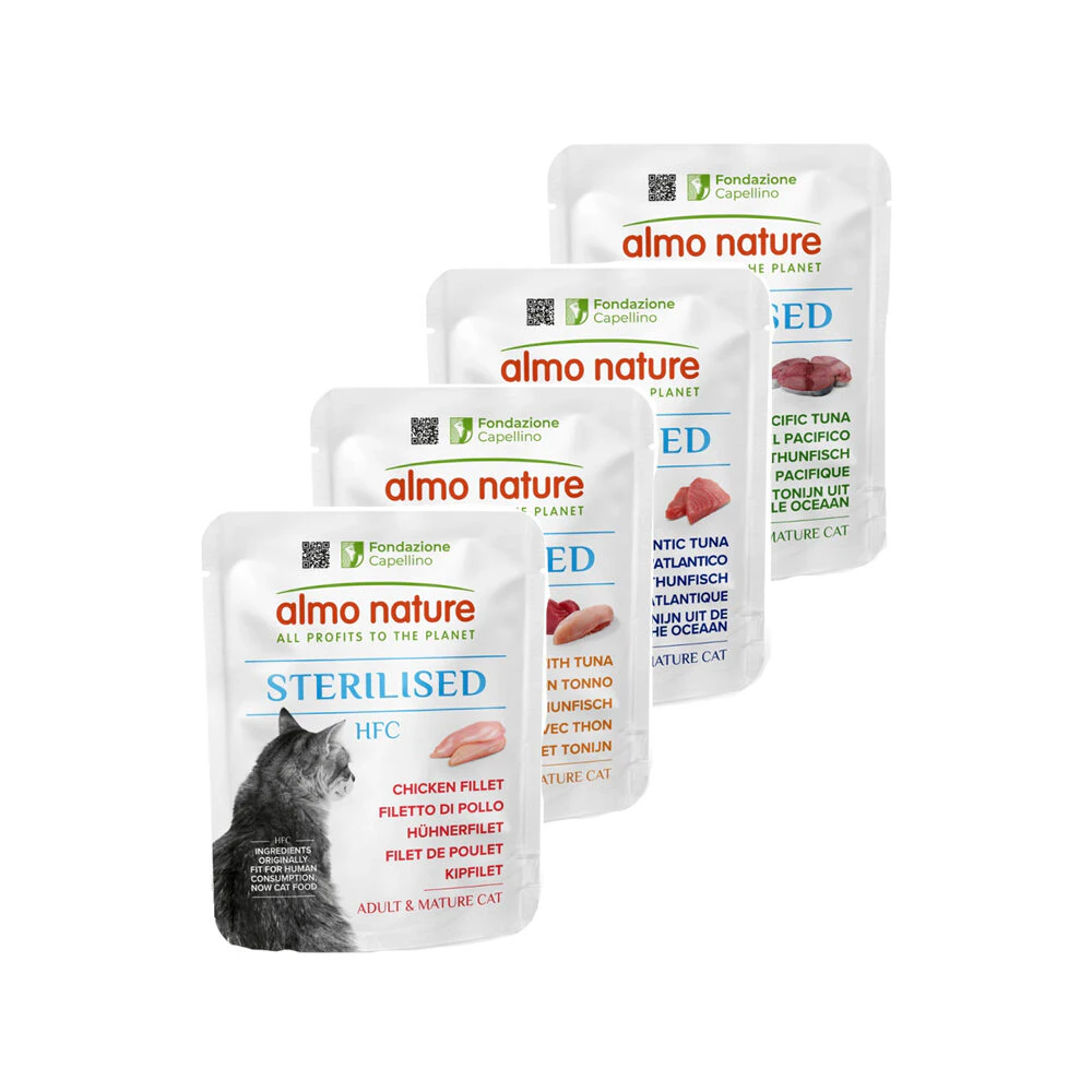 Almo Nature HFC Sterilised - Maaltijdzakje - Kattenvoer