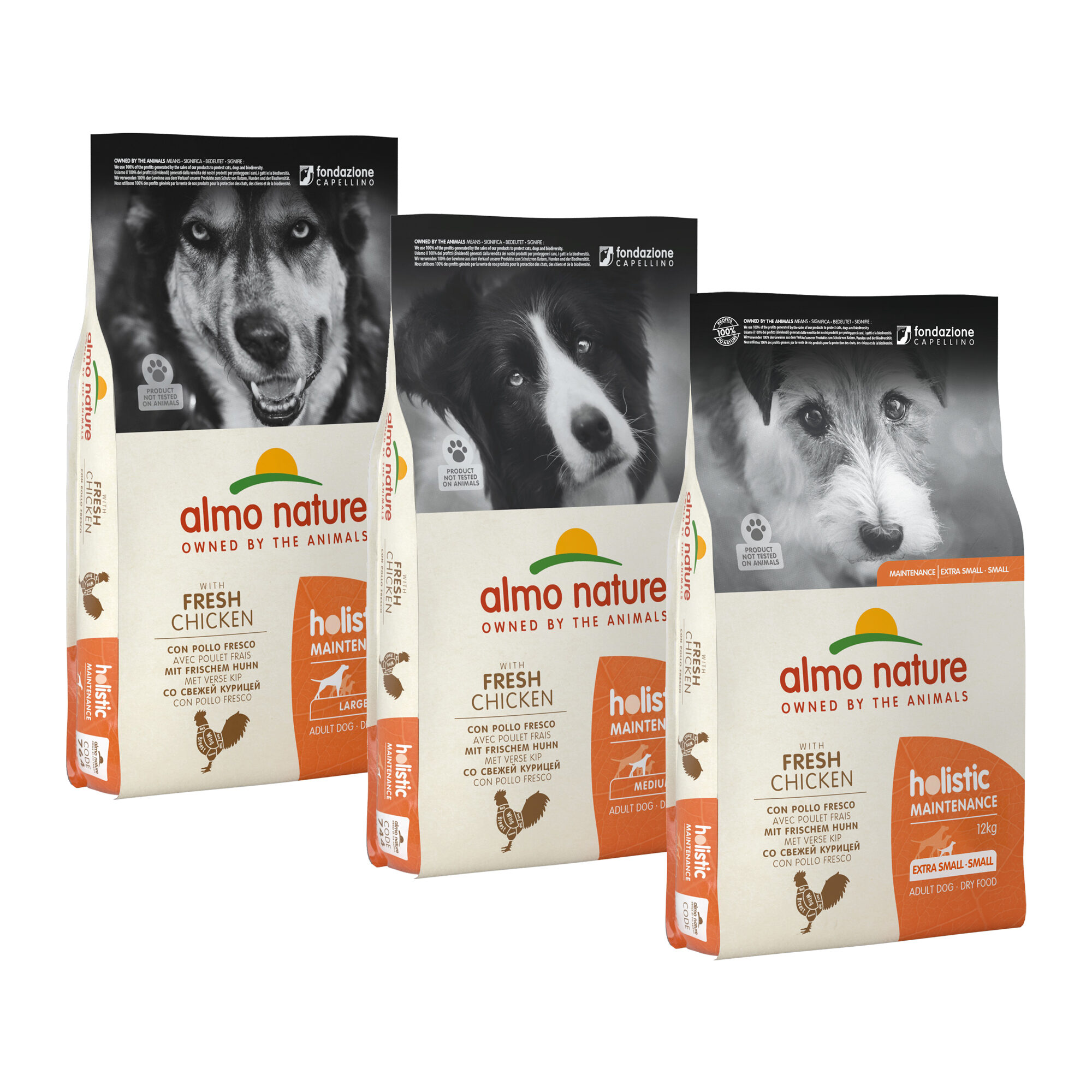 Almo Nature Holistic Maintenance Hundefutter - Huhn - M-L - 2 Kg