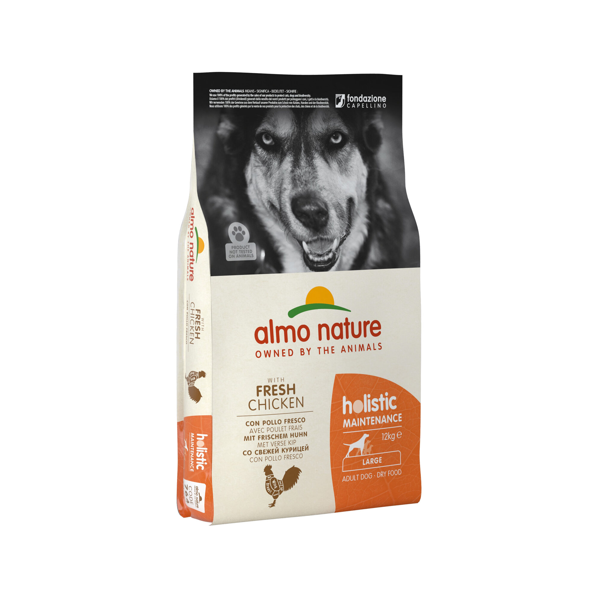 Almo Nature Holistic Maintenance Hundefutter - Huhn - L - 12 kg