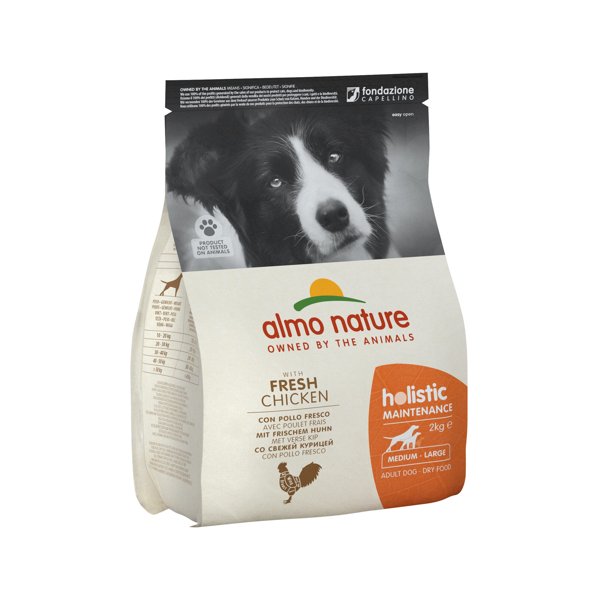 Almo Nature Holistic Maintenance Hundefutter - Huhn - M-L - 2 kg