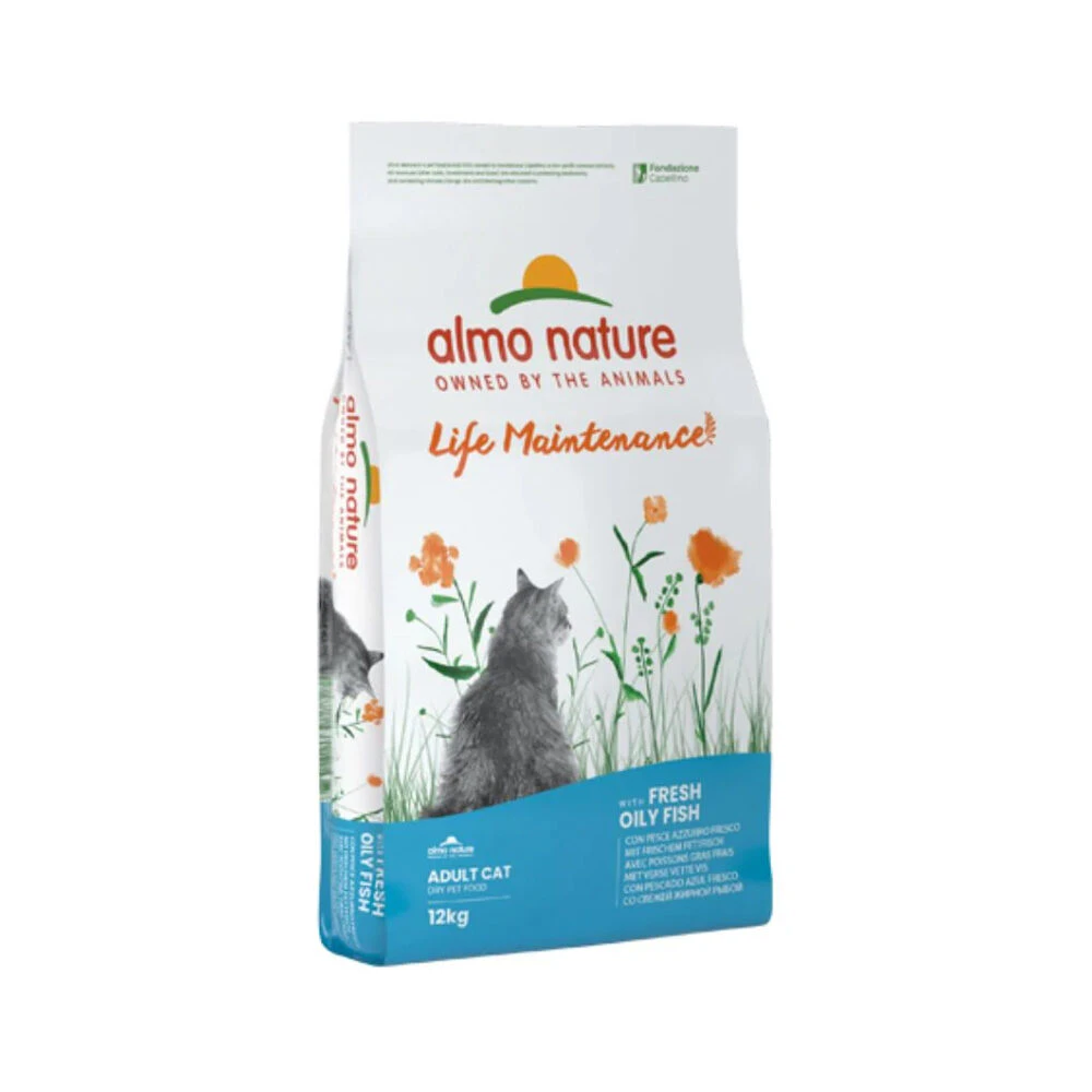 Almo Nature Life Maintenance Adult - Fatty fish - 12 kg