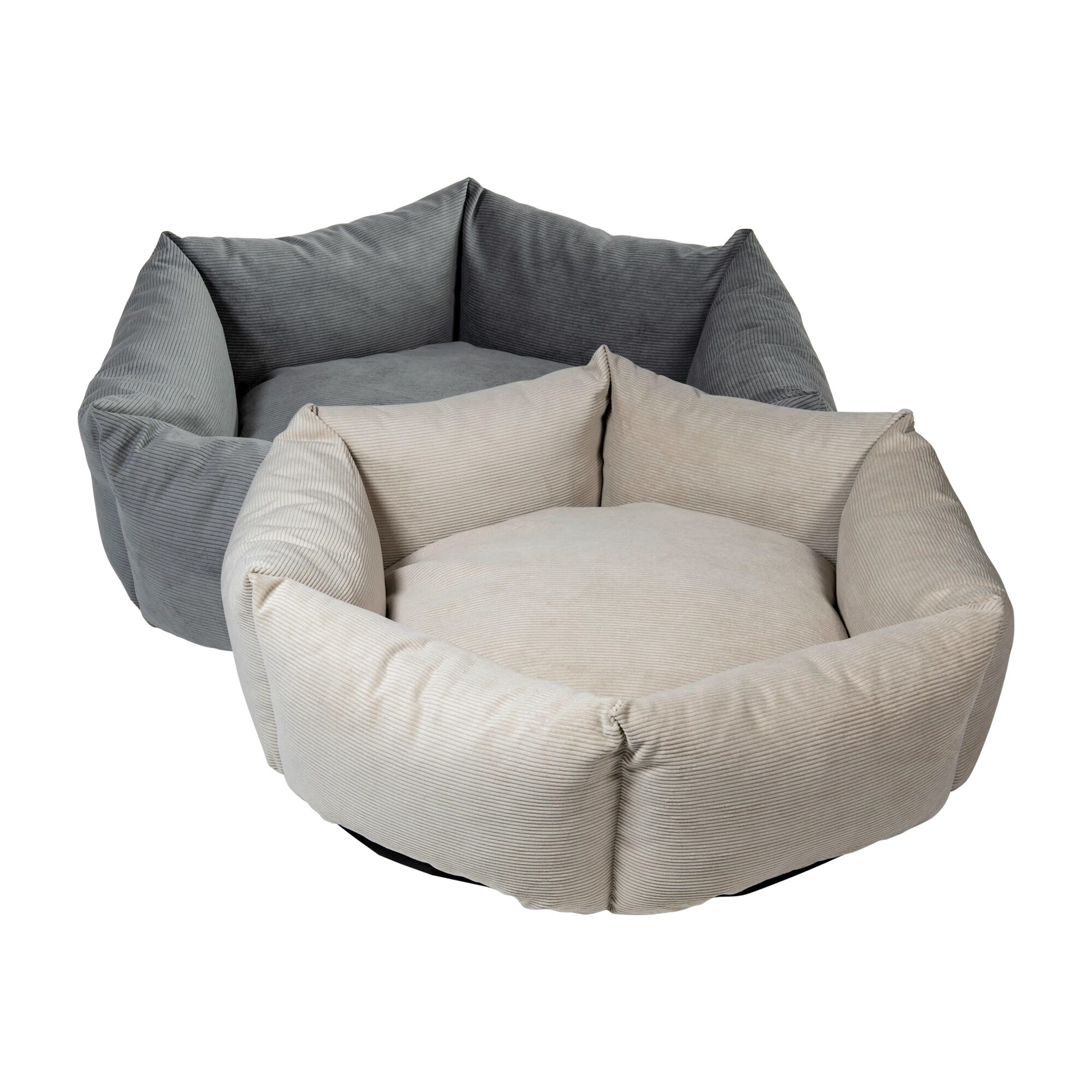 Animal Boulevard Hexagon Korb – Aschgrau – M