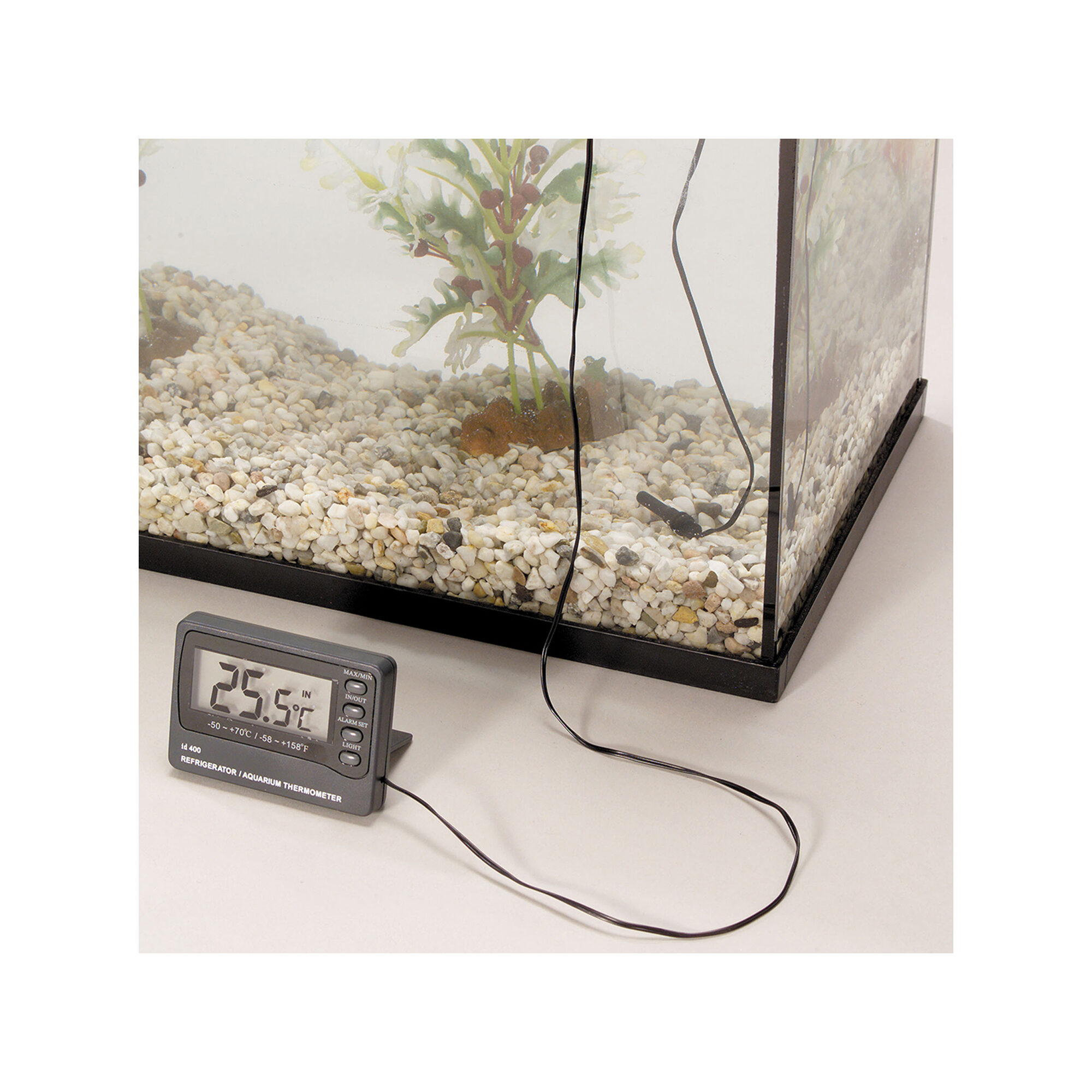 Aqua Della Digitales Thermometer mit Alarm