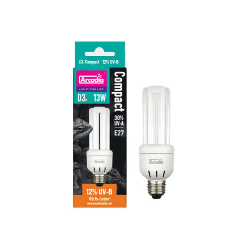 Arcadia D3+ Desert Compact Lamp - 13W