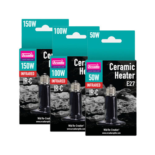 Arcadia Keramisk Infrarød Varmelampe