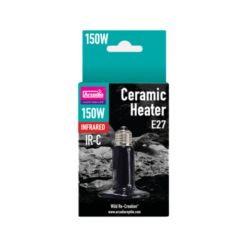 Arcadia Keramisk Infrarød Varmelampe - 150W