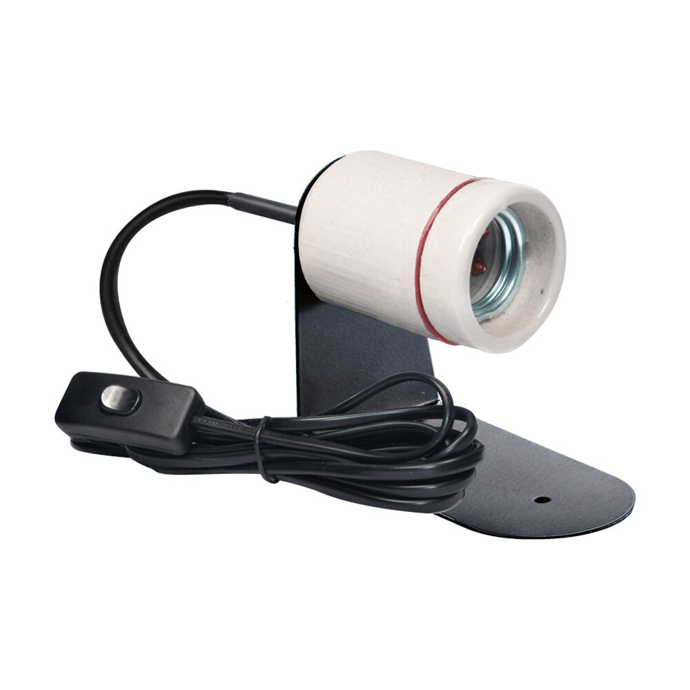 Arcadia Keramisk Lampeholder med Beslag