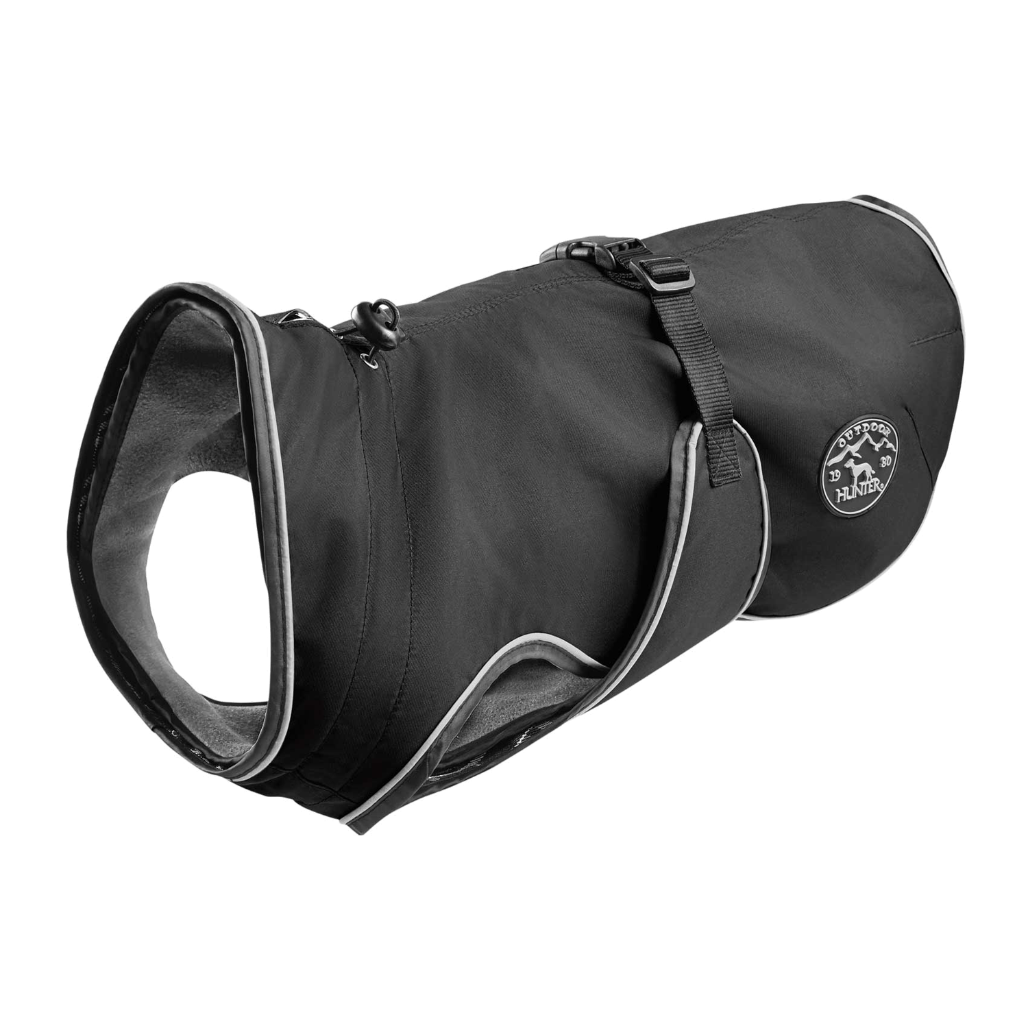 Hunter Hundemantel Uppsala Schwarz - 25 cm