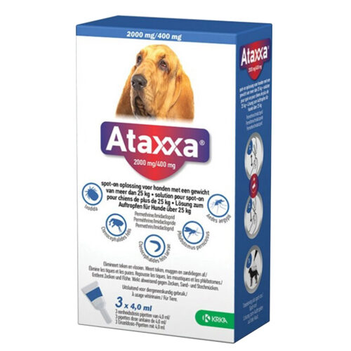 Ataxxa 2000mg/400mg spot-on -  >25kg - 3 Pipetten