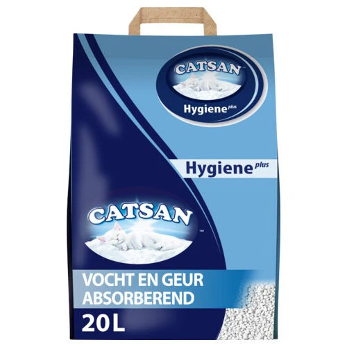 Catsan Hygiene Plus Kattenbakvulling - 2 x 20 liter