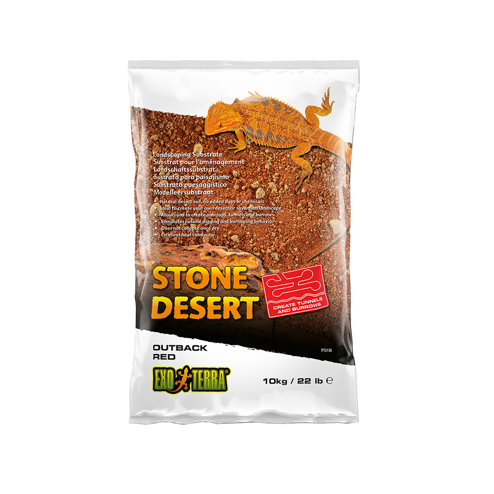 Exo Terra Stone Desert Outback Red - 10 Kg