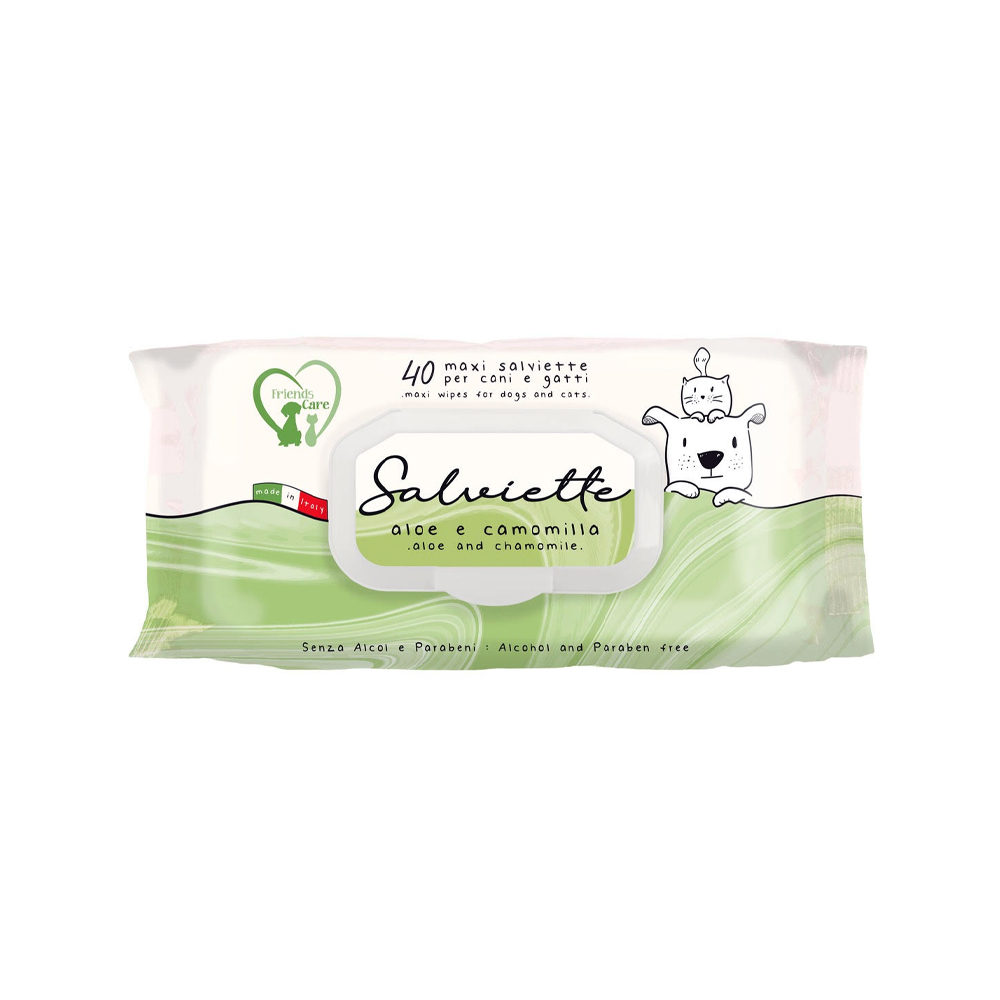 Ferribiella Wet Wipes Aloe Vera & Chamomile - 40 wet wipes