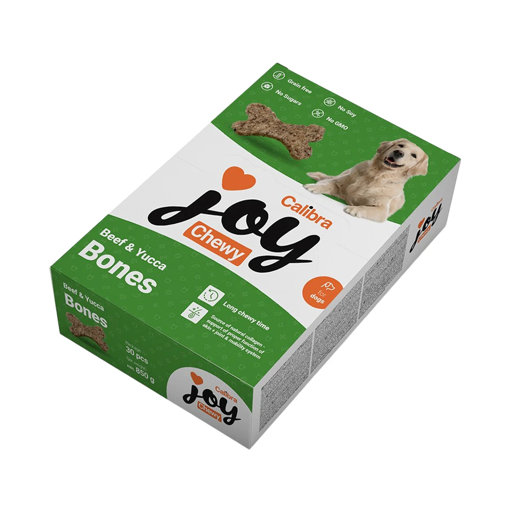 Calibra Joy Chewy Beef and Yucca Bones - 850 g