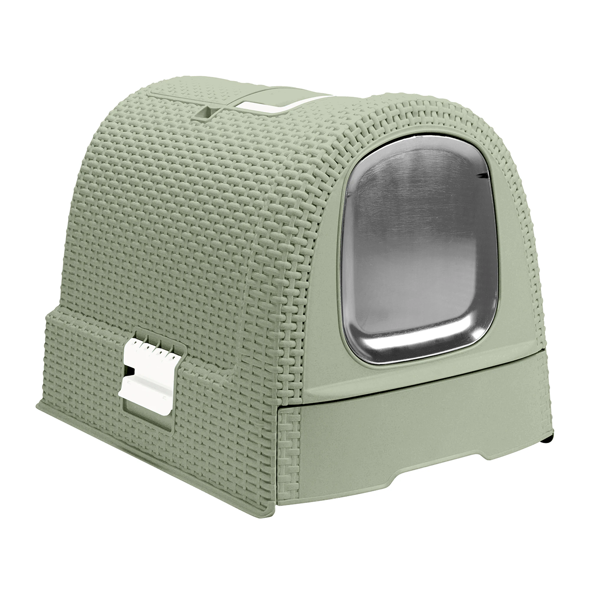 Curver Petlife Lettiera per Gatti - Misty Green