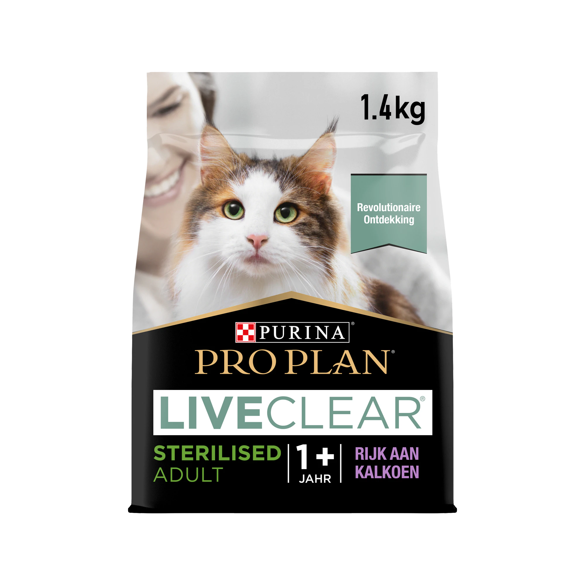 Purina Pro Plan LiveClear Sterilised Cat Food Adult - Kalkoen - 1,4 kg