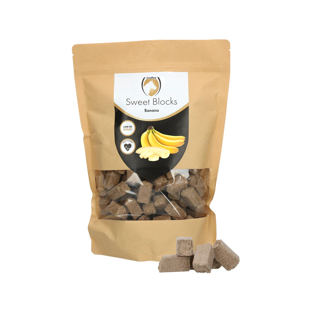 Excellent Horse Sweet Blocks Banana 1 kg