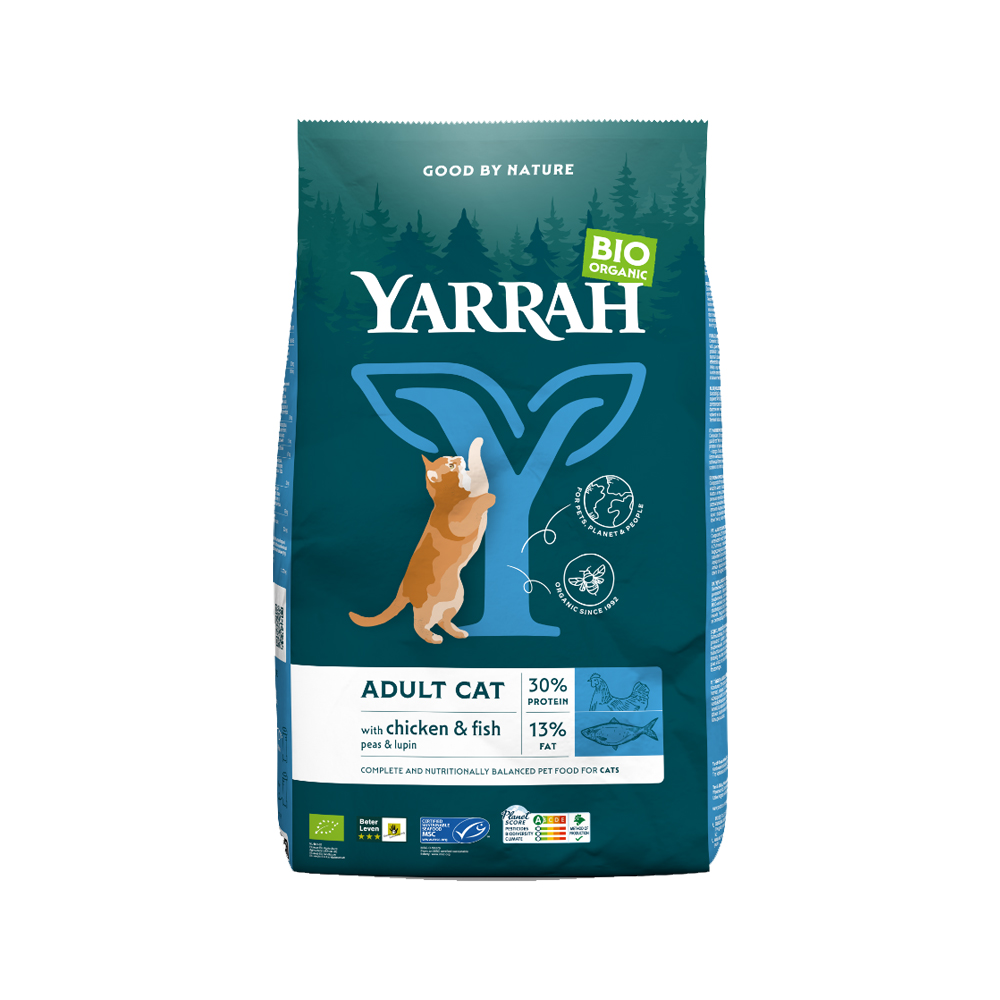 Yarrah Bio Adult Katzenfutter - Fisch