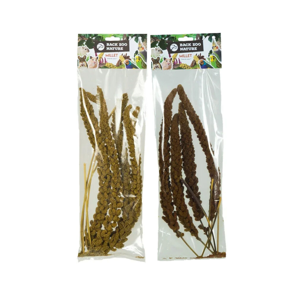 Back Zoo Nature Französische Traubenhirse - Rot - 150 Gramm