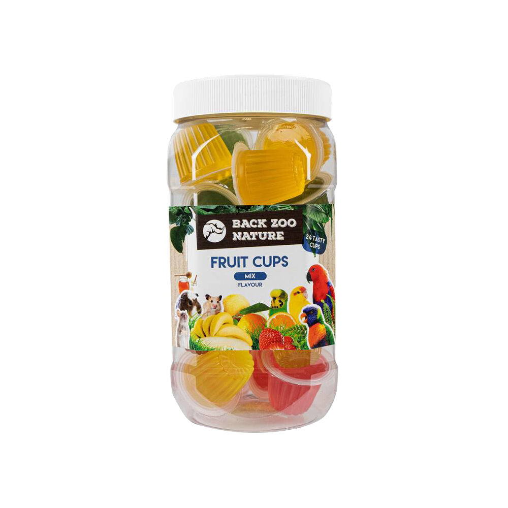 Back Zoo Nature Fruit Cups - Mix - 3 x 24 pieces