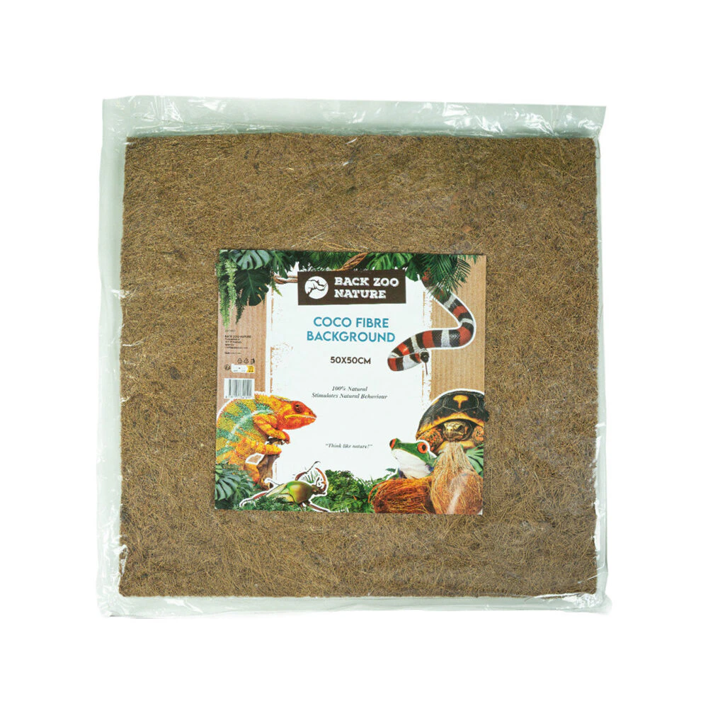 Back Zoo Nature Kokosvezel Terrarium Achterwand - 50 x 50 cm