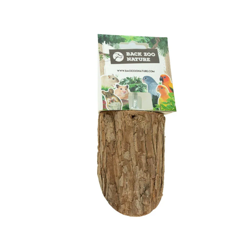 Back Zoo Nature Wood Slice Perch - Small