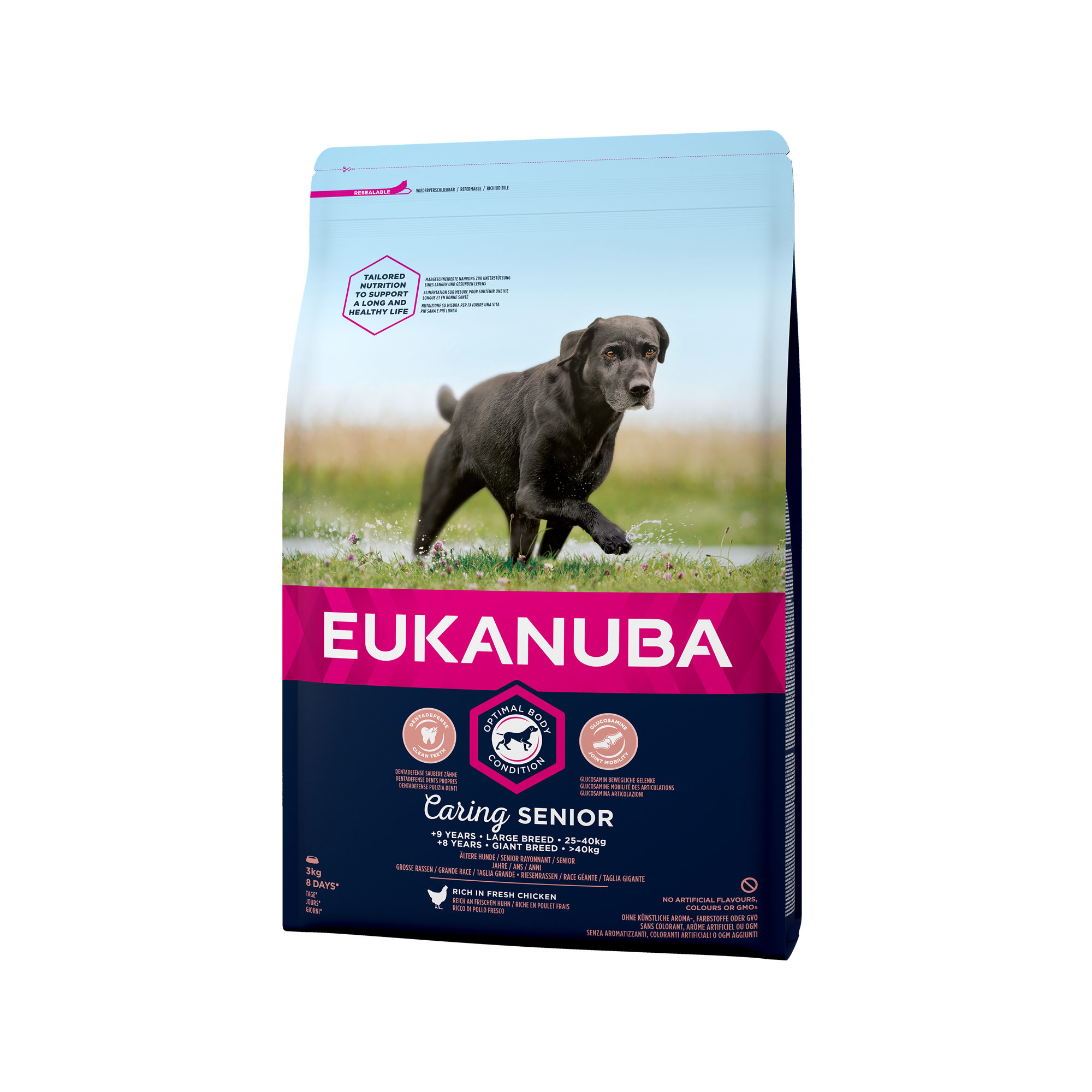 Eukanuba Caring Senior Large Breed Hundefoder - 3 kg
