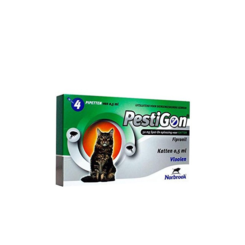 Pestigon Spot-On für Katzen - 4 x 0,5 ml