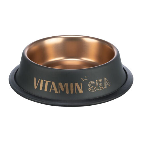 Trixie BE NORDIC Feeding and Drinking Bowl - Stainless Steel - 0.45 l/diame