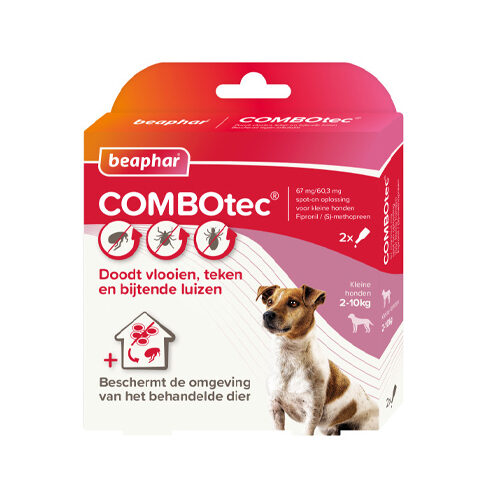 beaphar COMBOtec Hond 2-10 kg - 2 pipetten