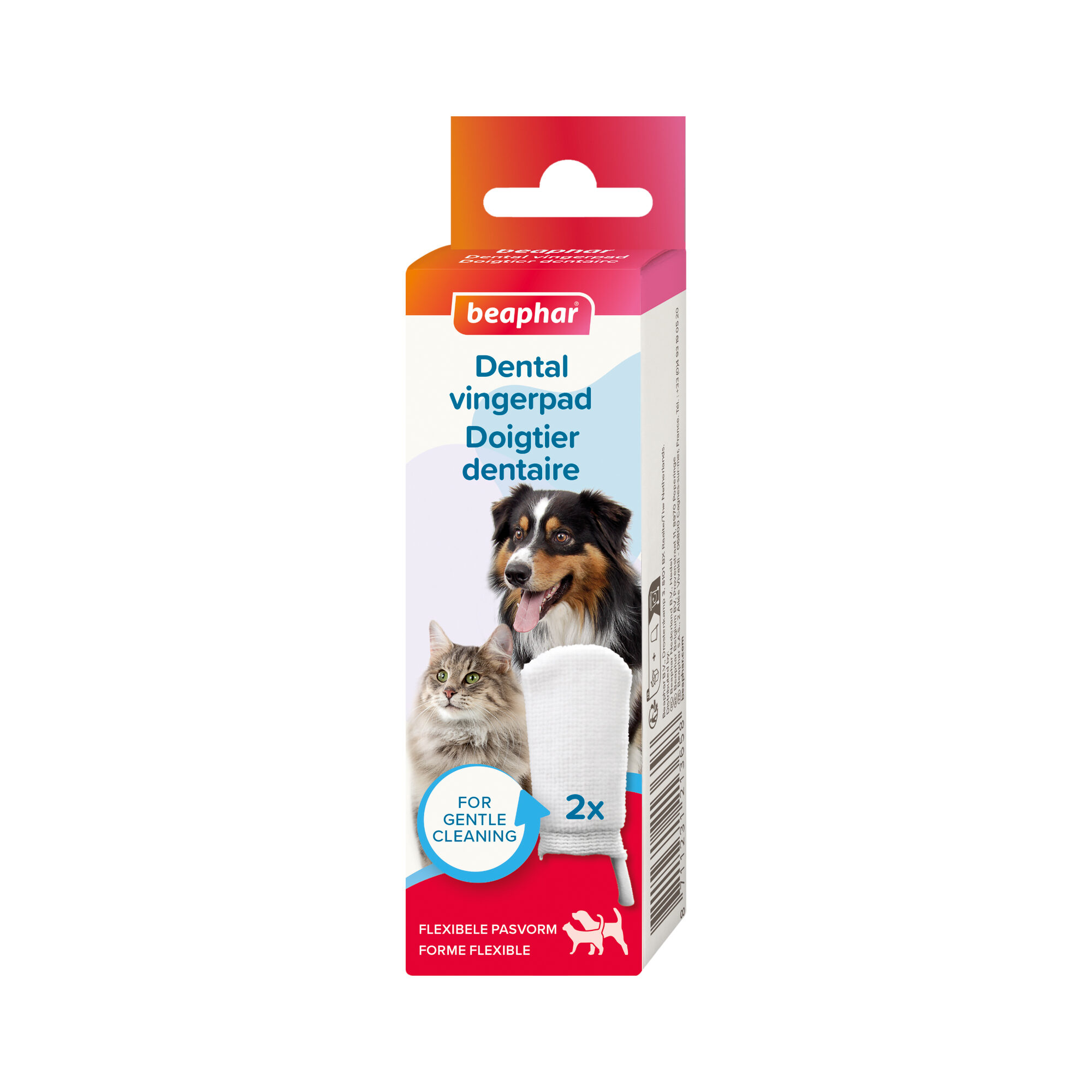 Beaphar Dental-Fingerpads - 2 Stück