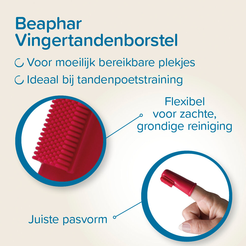 Beaphar Vingertandenborstel