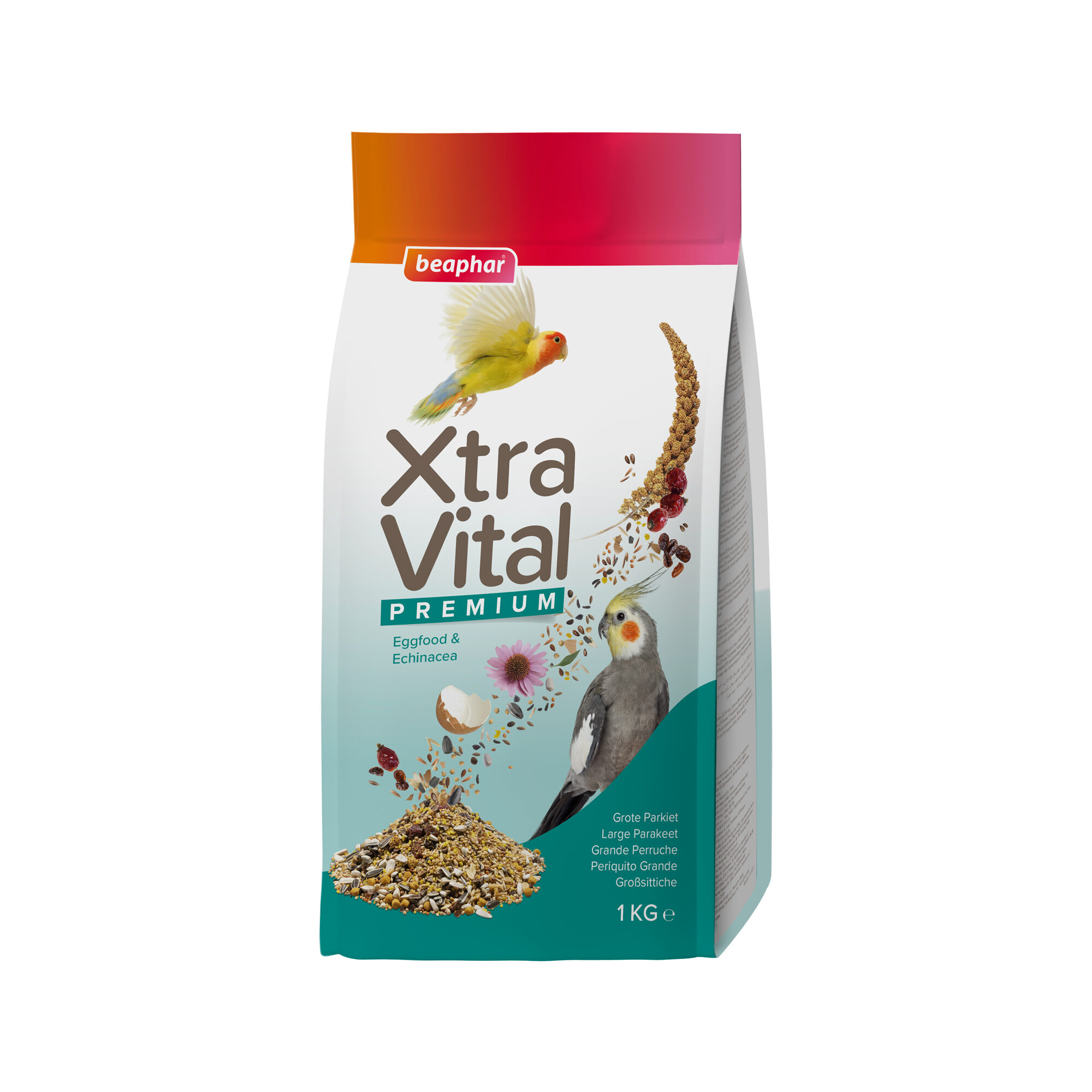 Beaphar XtraVital Grote Parkiet - 1 kg