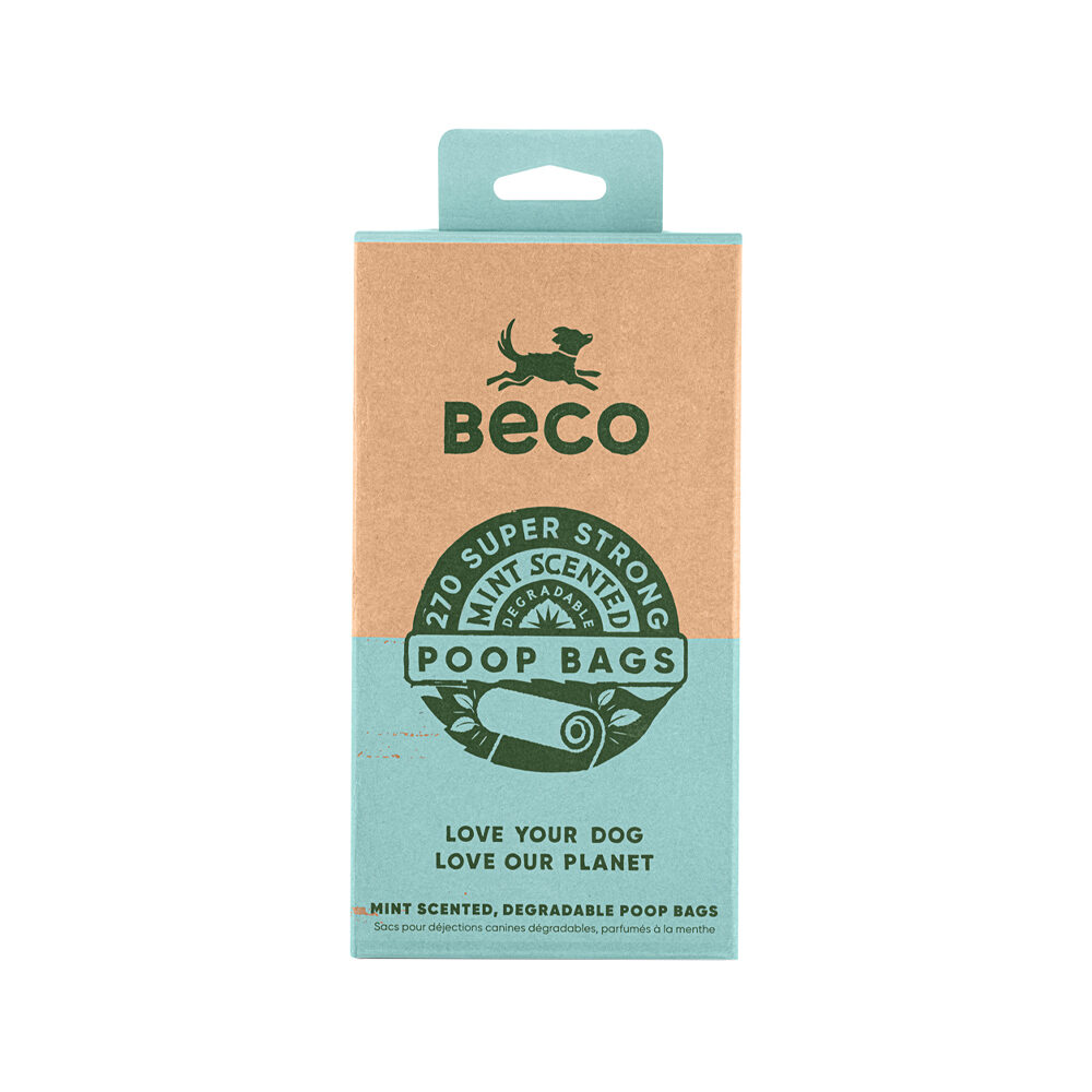 Beco Poop Bags Recycled Value Pack Mint