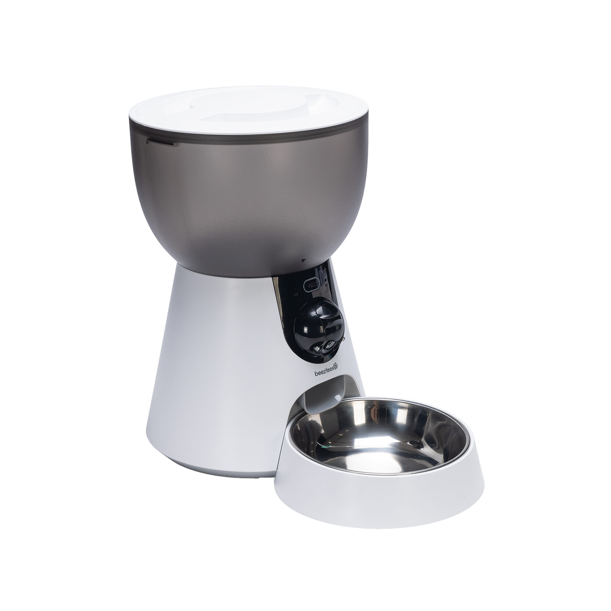 Beeztees Automatischer Futterspender Cam - Weiß