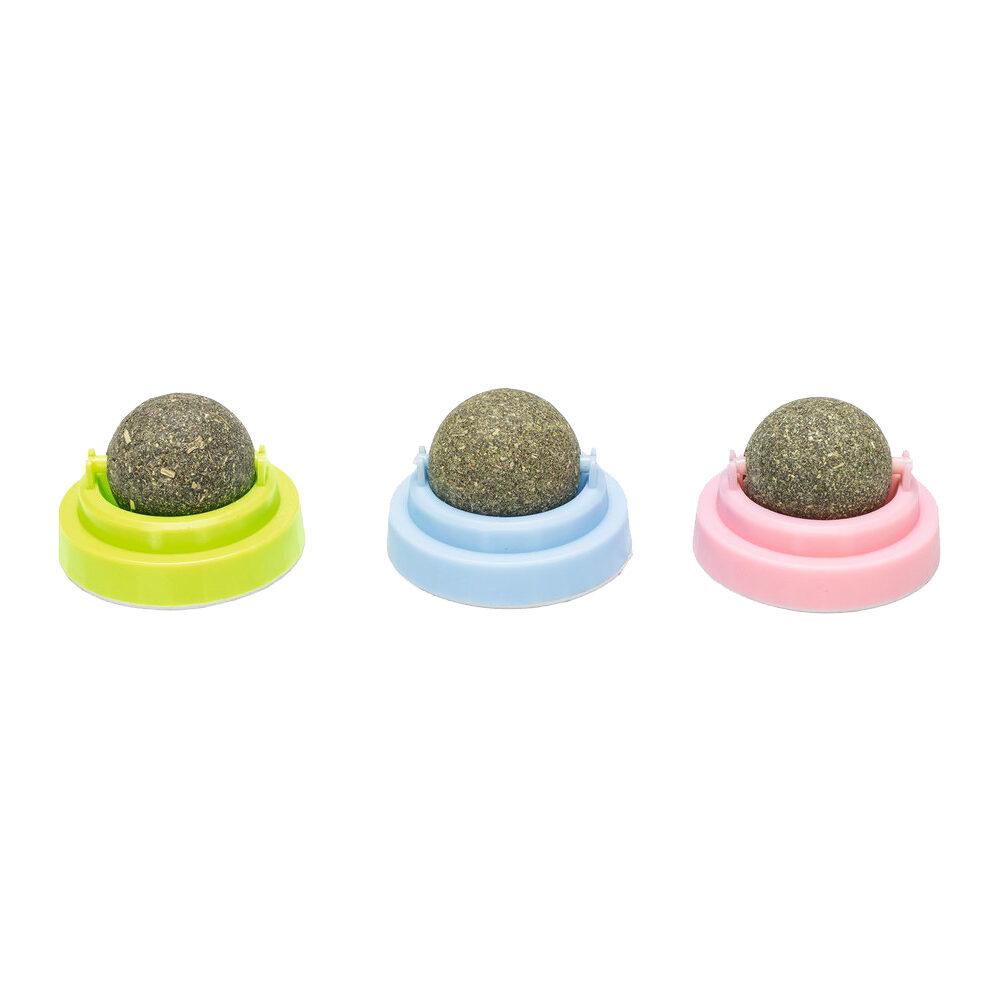 Beeztees Balles de Catnip Jumz - 3 pièces