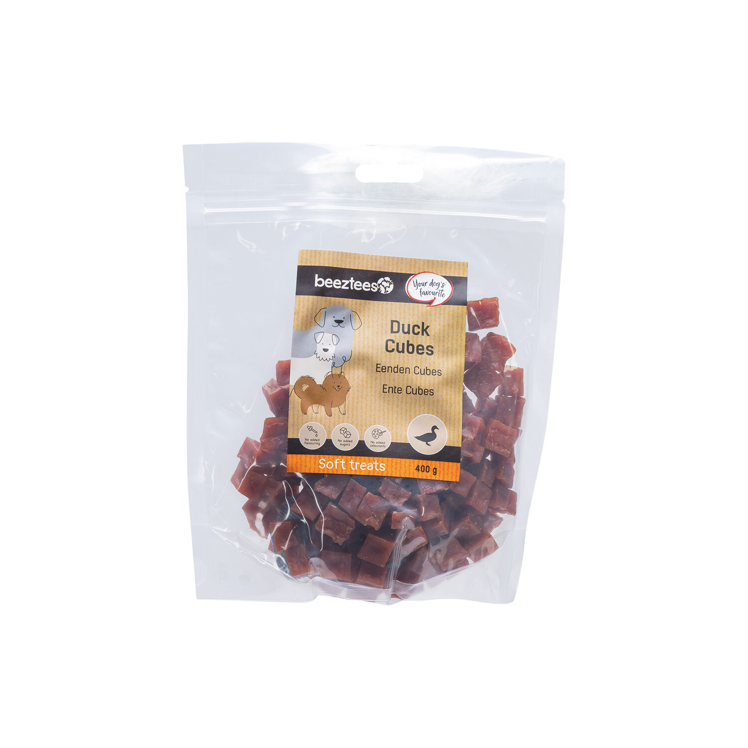 Beeztees Cubes de canard - 400 g