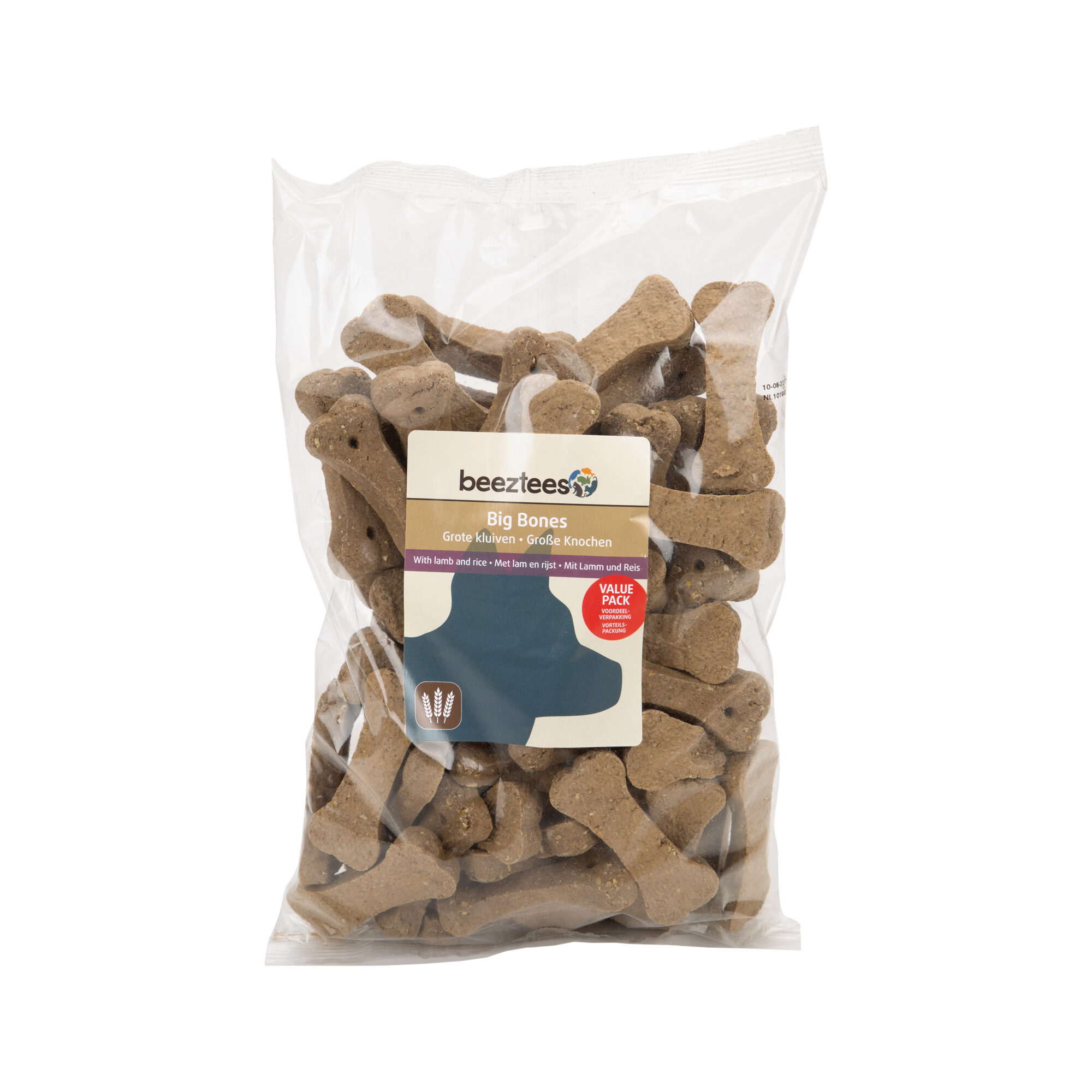 Beeztees Großer Kluif Hundesnack - Lamm und Reis - 1 kg