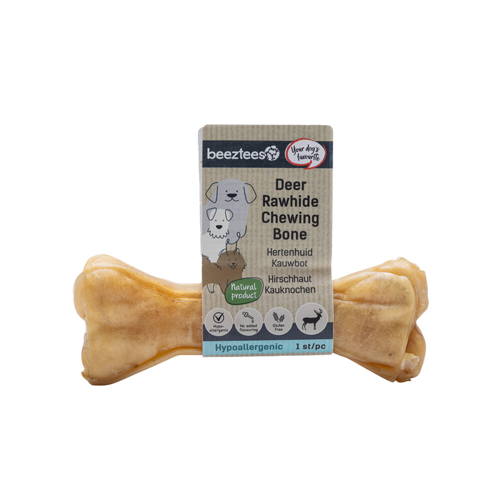 Beeztees Hertenhinde Tyggeben - 12 cm