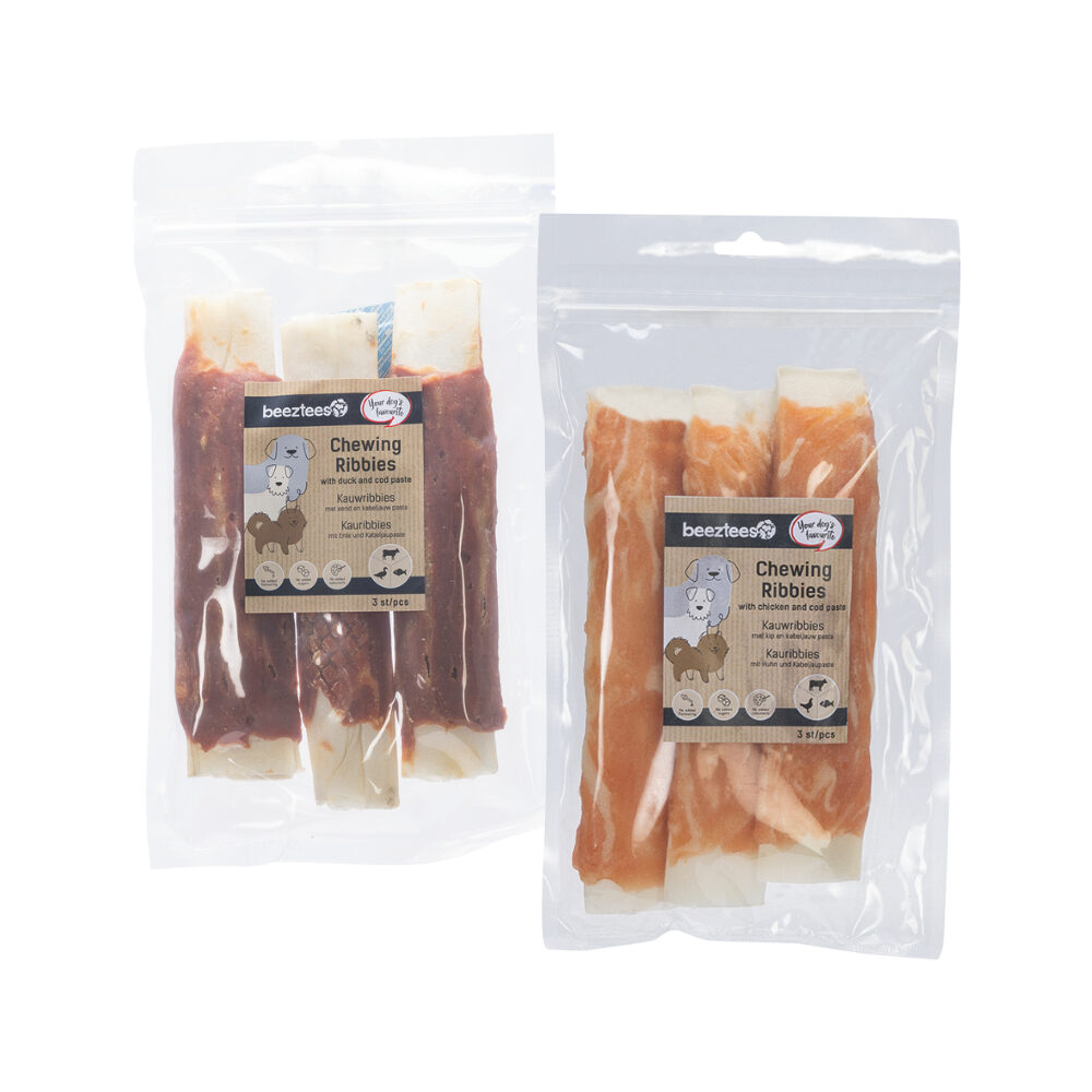 Beeztees Kauwribs Hondensnack